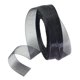 thumbnail image 1 of Papel De Regalo De Cinta De Gasa De Raso Transparente De Poliéster De 50 Yardas Negro, 1 of 5