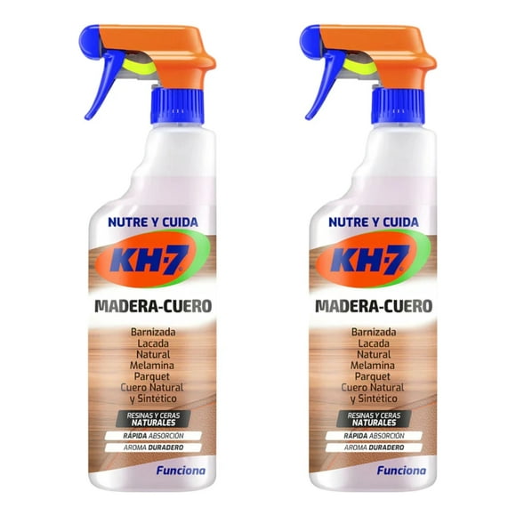 Kh-7 Limpiador Madera Y Cuero 750 Ml x2