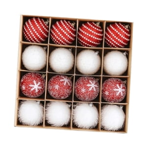 Bothyi - 16 Bolas De Navidad Decorativas De 6 Cm De Diámetro Para Decoración Del Hogar, Fiesta De Halloween, Cafetería