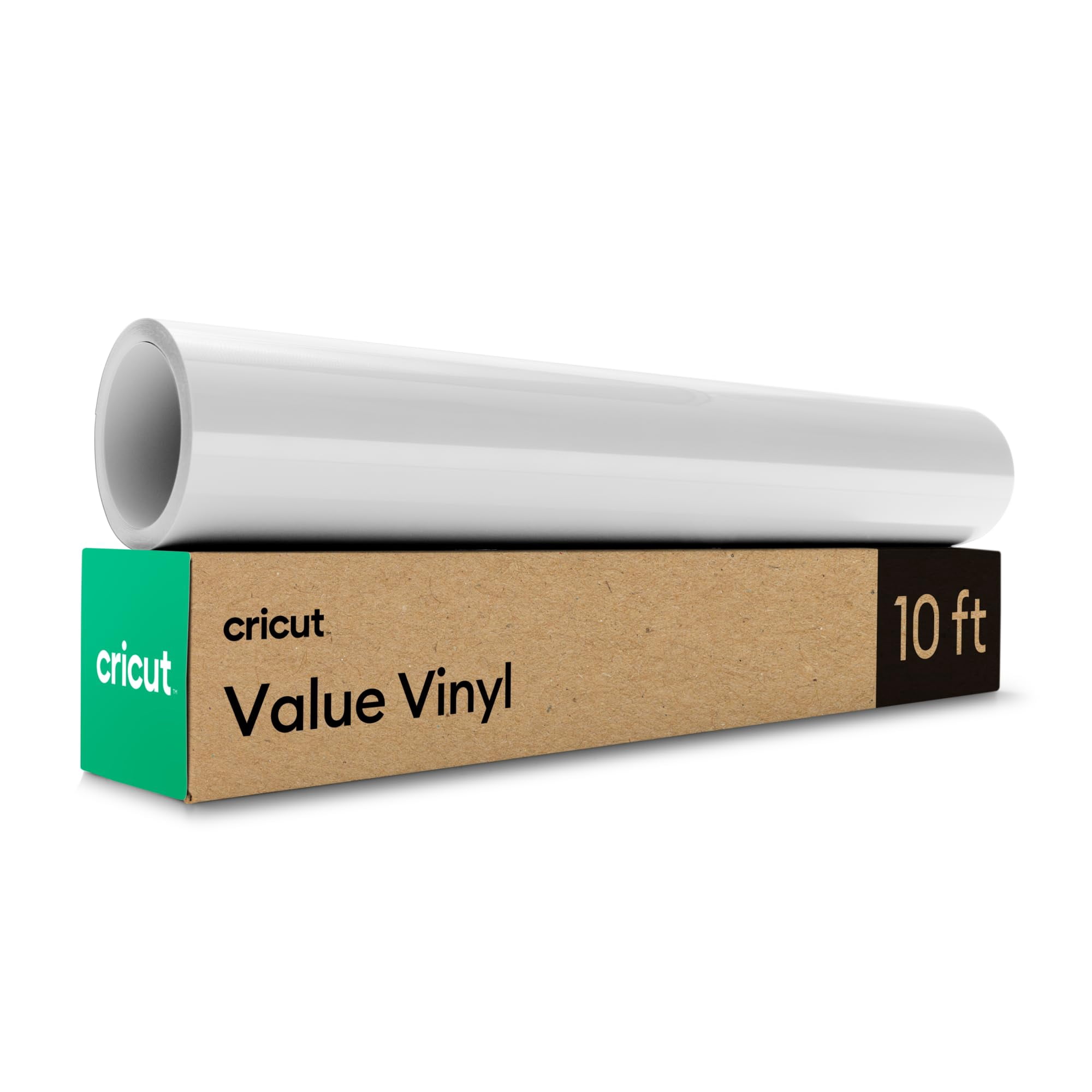 Rollo De Vinilo Cricut Value Permanent Blanco De 30,5 Cm X 3 M