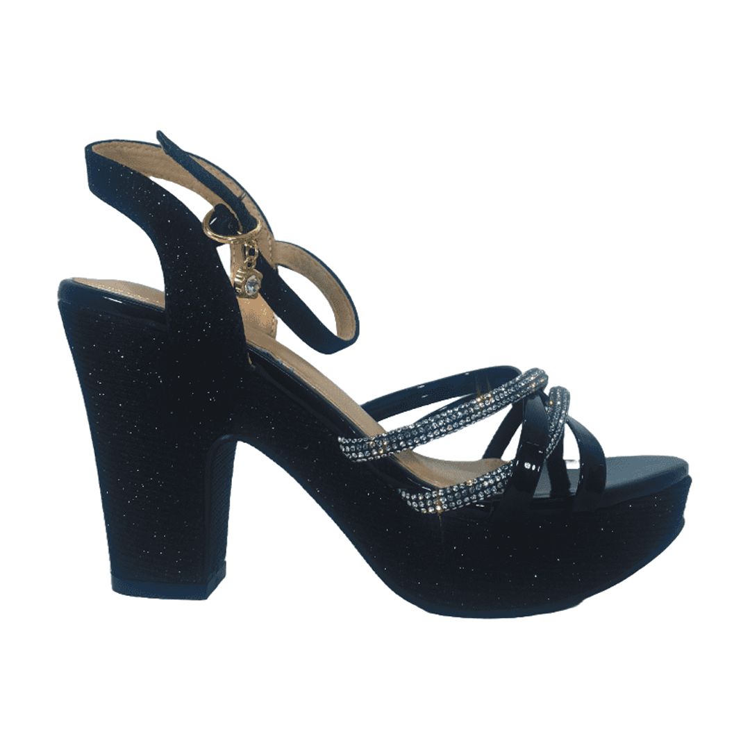 Sandalias De Fiesta Aguxi Black 2083 - Talla 40