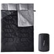 thumbnail image 1 of Saco de dormir TUPHEN negro gris 2 personas, 1 of 3