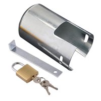 Ioensy - Cubierta De Bloqueo De Grifo Para Exteriores Candado De Grifo Antirrobo Para Apertura Doble De Parque