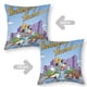 thumbnail image 2 of El Show de Huckleberry Hound Fundas de almohada de terciopelo con tema, regalos de funda de almohada, decoración para el hogar, cojín de lanzar, regalo de cumpleaños para fans y parejas.50*50cm., 2 of 6