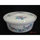 thumbnail image 1 of Olla de cocina con imagen de flores rojas y azules, 1 of 1