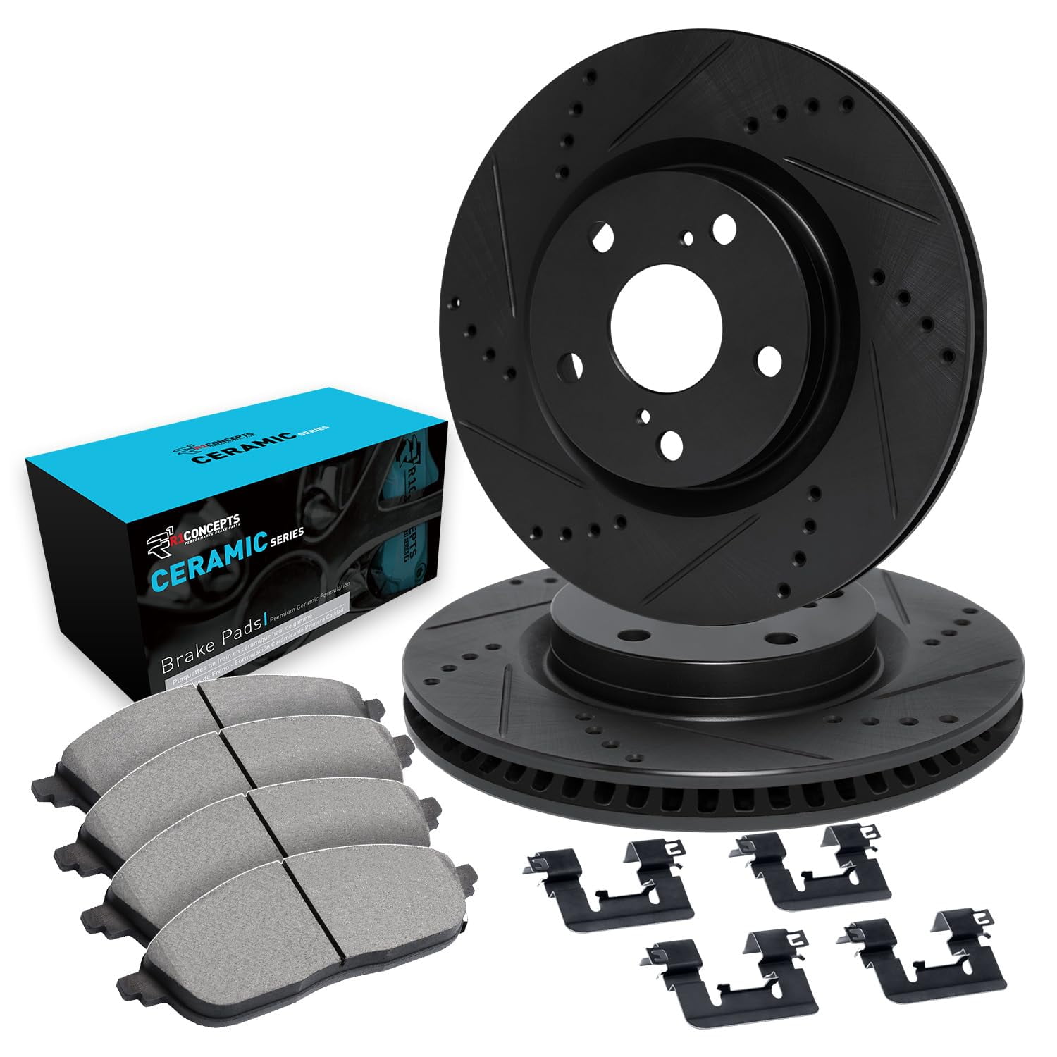 Kit De Frenos R1 Concepts Delantero Para Volvo 740/780/940/960 De 1991 A 1995