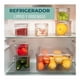 thumbnail image 5 of Organizador Refrigerador Cocina Set 7 Contenedores Con Tapa, 5 of 7