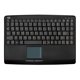 thumbnail image 1 of Teclado Adesso AKB-410UB SlimTouch Mini con cable USB y panel táctil, 1 of 9