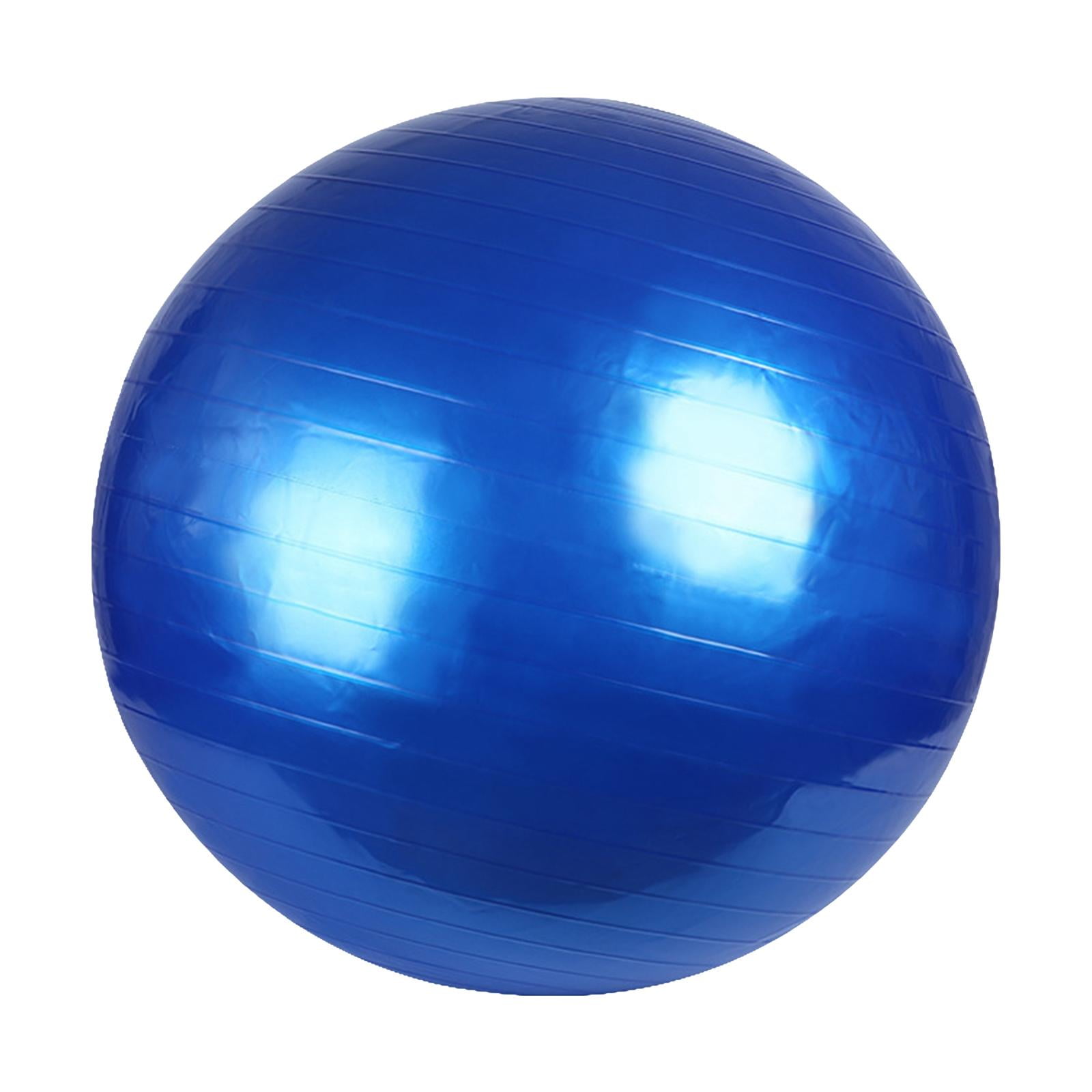 Magideal - Pelota De Yoga, Pelota De Equilibrio, Pelota De Estabilidad Gruesa Antideslizante Antiexplosión Para Mujeres, Entrenamiento, Competición, Ejercicio, P 75cm Azul