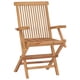 thumbnail image 2 of Sillas Plegables Casafoyer Madera De Teca Maciza 2 Unidades, 2 of 3