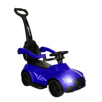 Mundo Online - Auto Correpasillo Con Mango Y Sonido Azul