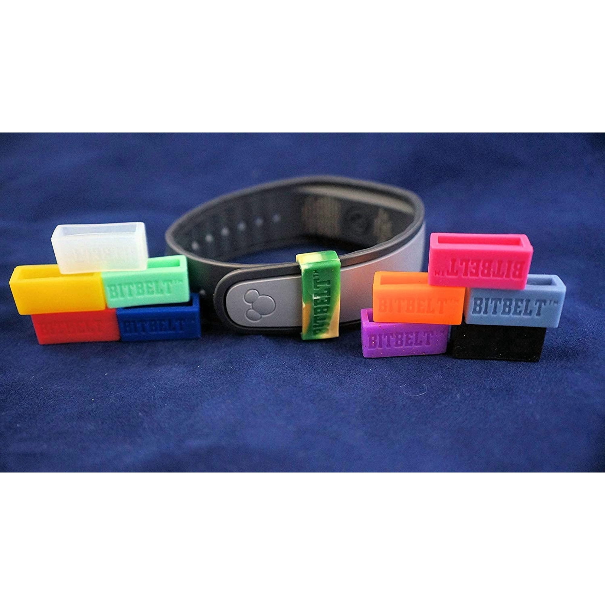 Paquete De 12 Cierres De Seguridad Secundarios Bitbelt Para Fitbit Charge, Garmin Vivofit, Fitbit Fo