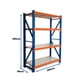 thumbnail image 2 of Estante Metálico Rack Industrial Bodega Repisas 200x60x200cm, 2 of 6