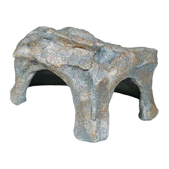 Cueva De Roca Falsa Para Acuario, Escondite De Reptiles, Tortugas, Lagartos, Decoración De Pecera