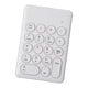 thumbnail image 2 of Teclado Numérico Inalámbrico Portátil De 18 Teclas 2.4G Teclado Numérico Para PC Blanco, 2 of 5