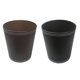 thumbnail image 1 of Almacenamiento De Residuos Papel Polvo Papelera Papeleras Cesta Hogar Oficina Negro + Café, 1 of 5