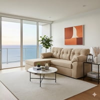 Deco Outlet - Modular Polonia 3.1 Intercambiable Tela Beige