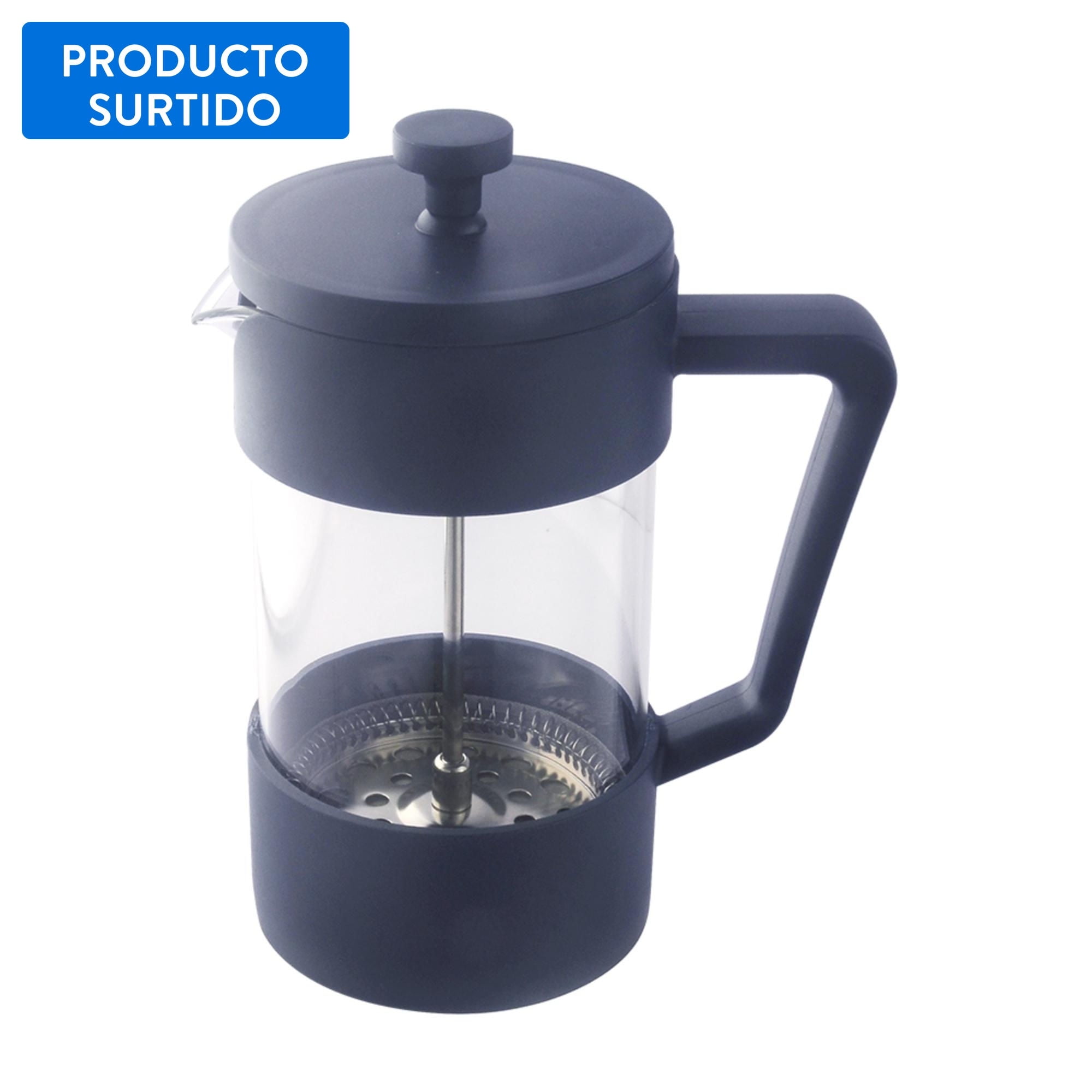 Cafetera 600ml 1 Vidrio, Color Surtido 1 Un Mainstays