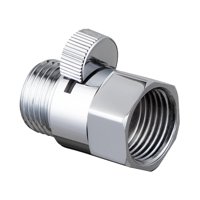 Magideal - Cabezal De Ducha, Válvula De Control De Flujo, Válvula De Cierre, Parada De Agua Caliente Fría, Accesorios De Baño Para Baño, Lavabo, Válvula De Grifo