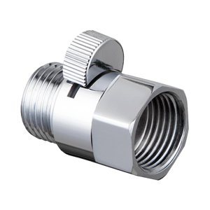 Magideal - Cabezal De Ducha, Válvula De Control De Flujo, Válvula De Cierre, Parada De Agua Caliente Fría, Accesorios De Baño Para Baño, Lavabo, Válvula De Grifo