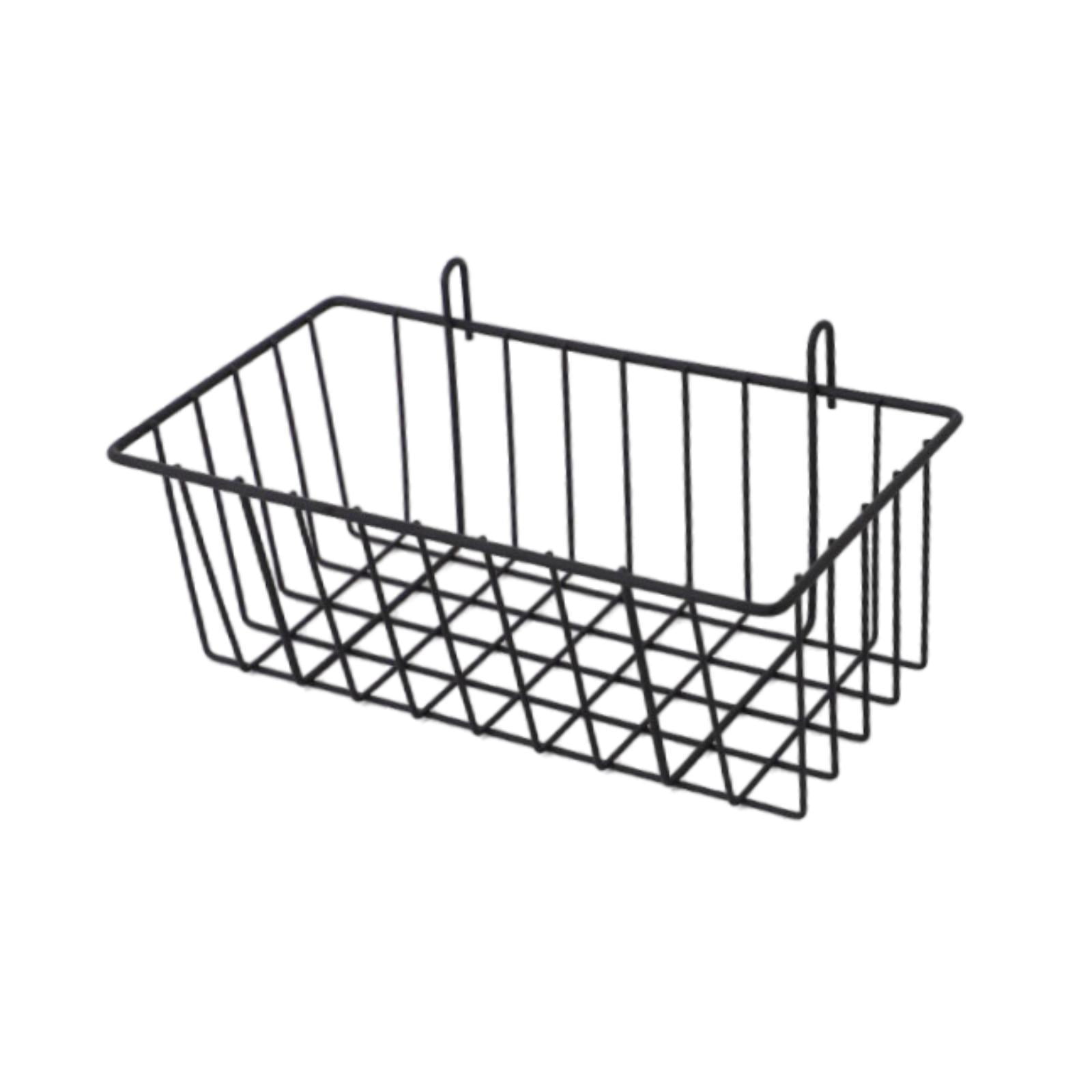 Bothyi - Cesta De Alambre Colgante De Metal, Cesta De Rejilla Con Ganchos Para Despensa, Sala De Estar M