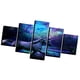 thumbnail image 1 of 5pcs pintura de pared decoración moderna sala lienzo imprime unicornio, 1 of 5