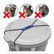 thumbnail image 3 of Cerradura De La Lata De Basura Para Animales racones Cerradura De La Tapa De Basura Al Aire Libre Grande De Servicio Pesado Del Cordón De Bungee ((no Incluye La Lata De Basura) 3 3m, 3 of 3