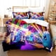 thumbnail image 1 of Grizzy and The Lemmings Bedding Set Single Twin Full Queen King Size Bed Set Aldult Kid Bedroom Duvetcover Sets 3D Print Bed Sheets, 1 of 5