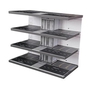 Bothyi - 1:64 Estacionamiento Garaje Para Vehículos Vitrina Para Miniaturas De Coches De Fundición A Presión