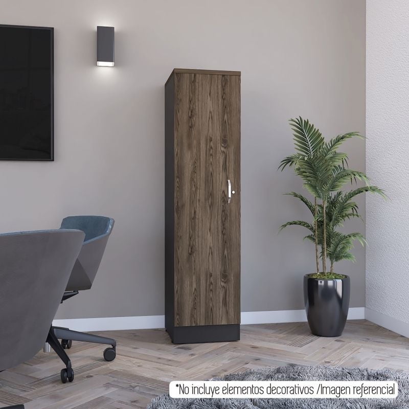 Tuhome - Biblioteca 1 Puerta Home Office Coñac