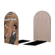 thumbnail image 2 of Señor Sujetalibros decorativos temáticos, tope para estantería con base antideslizante, uso dual para hogar y oficina - 2 piezas, 2 of 6