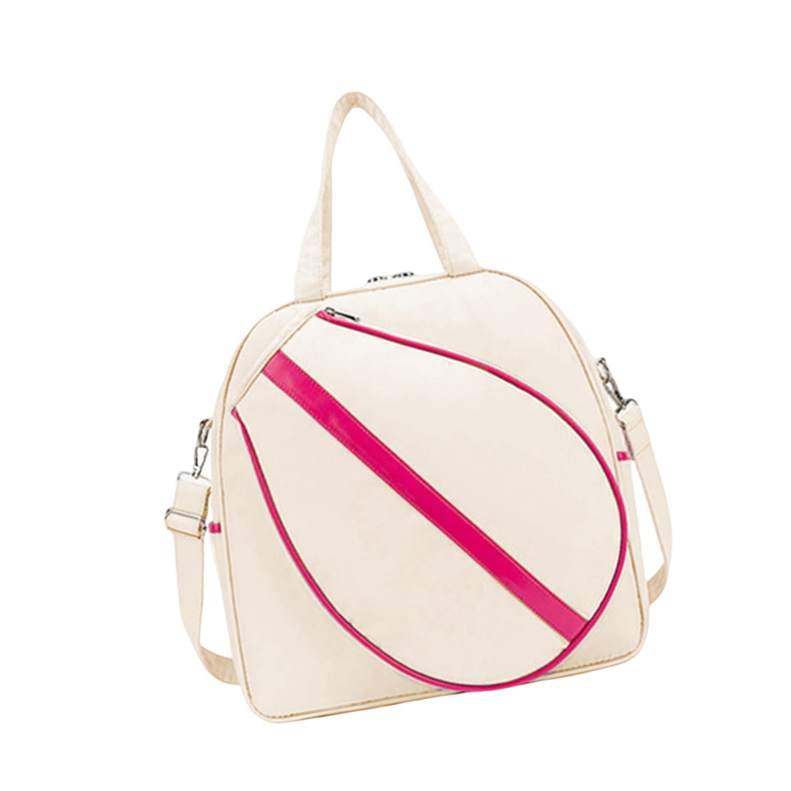 Ioensy - Bolso De Tenis Fundas Para Raquetas Portátiles Bolsa Deportiva Bolsa Para Raquetas De Tenis Blanco