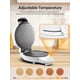 thumbnail image 4 of Máquina para hacer gofres FOHERE con control de temperatura, color blanco, 4 of 9
