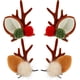 thumbnail image 1 of 2 Pares Clips de Cacampanao de Navidad, Clips de Cacampanao de Asta de Cacampanao de Navidad Pin de Cacampanao de Asta Accesorios de Cacampanao de Navidad para Fiesta de Navidad Mujeres Niñas, 1 of 7