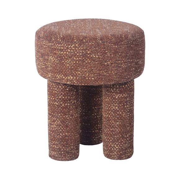Banco TOV Furniture Claire Sedona Brown con tapizado texturizado