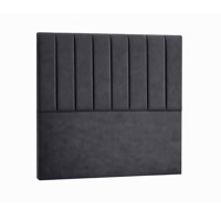 Respaldo Premium 1.5 Plaza Gris Plomo /Lino Lore | Diseño Moderno