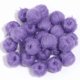 thumbnail image 1 of suxuMhao Pompones de Manualidades Morados con Brillo Alambre Dorado Esponjosos Peludos Bolas de Pompón Accesorios de Bricolaje Accesorios para el Cabello 0.63X0.51 Pulgadas Pompones de Hilo Suave, 1 of 3