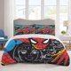 thumbnail image 1 of Spider-Men Bedding Sets Cartoon Duvet Cover Lightweight 3 Piece Bet Sets for Kids Boys Girls, 1 of 5