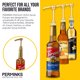 thumbnail image 4 of Dispensador con bomba de sirope, 6 unidades, dorado, para botellas de 750 ml, 4 of 9