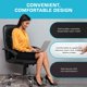 thumbnail image 3 of Cojín de asiento Xtreme Comforts Ortho-Seat acolchado de espuma con asa, 3 of 9
