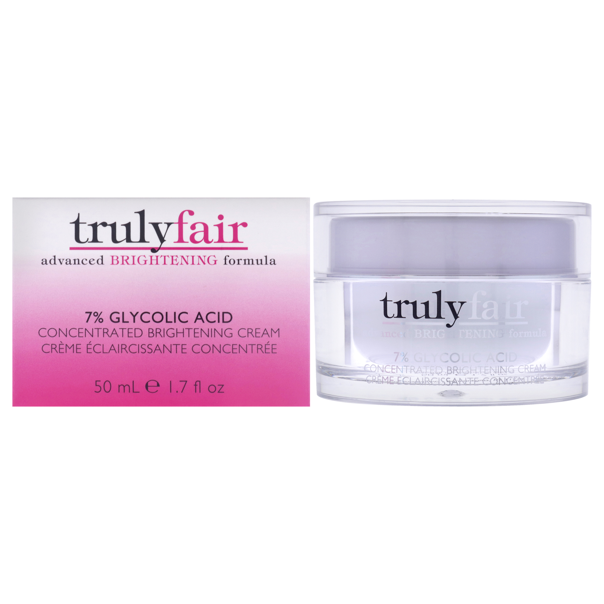 Crema Iluminadora Truly Fair Ácido Glicólico 7%