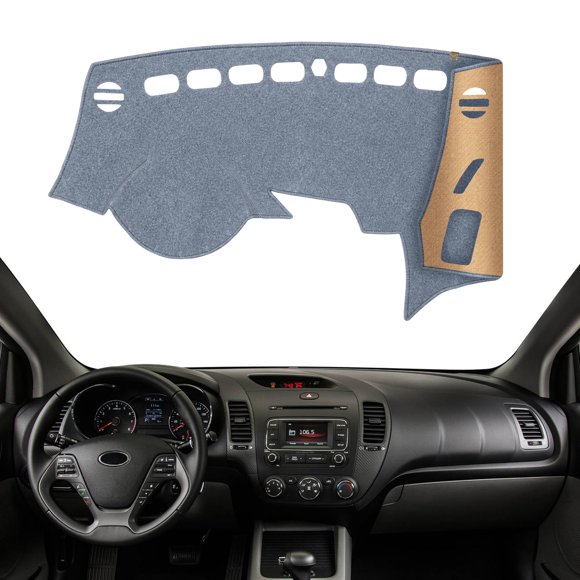 Cubierta de tablero KEYOOG Kia Forte 2014-2018 gris antideslumbrante