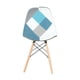 thumbnail image 2 of Silla De Comedor Eames Patchwork Turquesa, 2 of 3