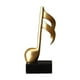 thumbnail image 1 of Centro De Mesa Con Escultura De Notas Musicales, Creativo Para Estantería, Escritorio, Chimenea, Estilo B, 1 of 3