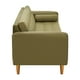 thumbnail image 5 of Sofa Retro 3cg Felpa 04 Verde Musgo, 5 of 6