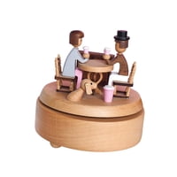 Bothyi - Caja De Música De Kind Up Music Collectable Box Rotating Music Para Mujeres, Hija, Hija