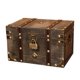 thumbnail image 2 of Caja De Almacenamiento Vintage, Caja Decorativa De Regalo Para Colección De Baratijas, Joyas XL, 2 of 4
