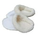 thumbnail image 3 of Forro De Zapatillas De Felpa, Funda Gruesa De Felpa Con Agujeros Para Zapatos, Para Baño, Cocina, 25 Cm, Blanco, 3 of 3