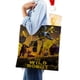 thumbnail image 4 of The Wild Robot Bolso de tela con estampado de lienzo para mujer, bolsa de compras reutilizable y estética, con cremallera interior, regalo para mujer,40*40cm., 4 of 6
