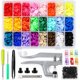 thumbnail image 1 of LIHAO Snap Button Kit with Pliers, 375 T5 Plastic Snaps, 24 Colors, 1 of 3